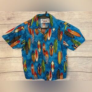 Vintage Pacific Island Apparel Hawaiian Kid Shirt Size 4T